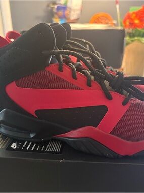 NEVER WORN! Jordan Lift Off - Red and Black High-Top Sneakers.